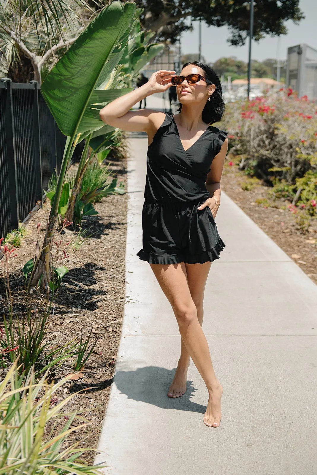 Alivia Sculpt & Support Ruffle Swimsuit