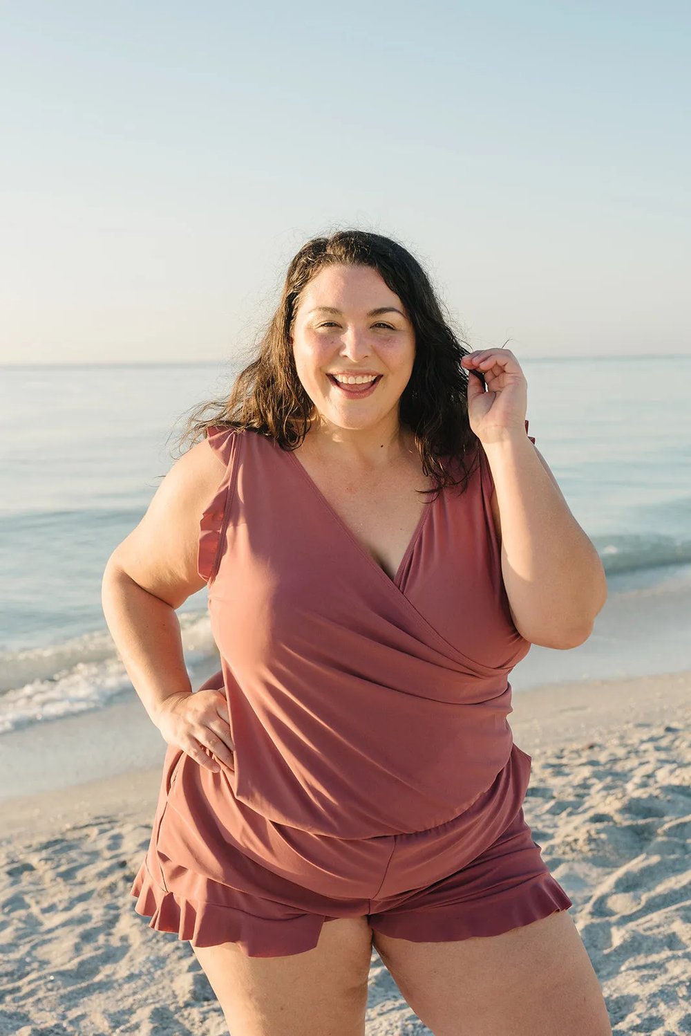 Alivia Sculpt & Support Ruffle Swimsuit