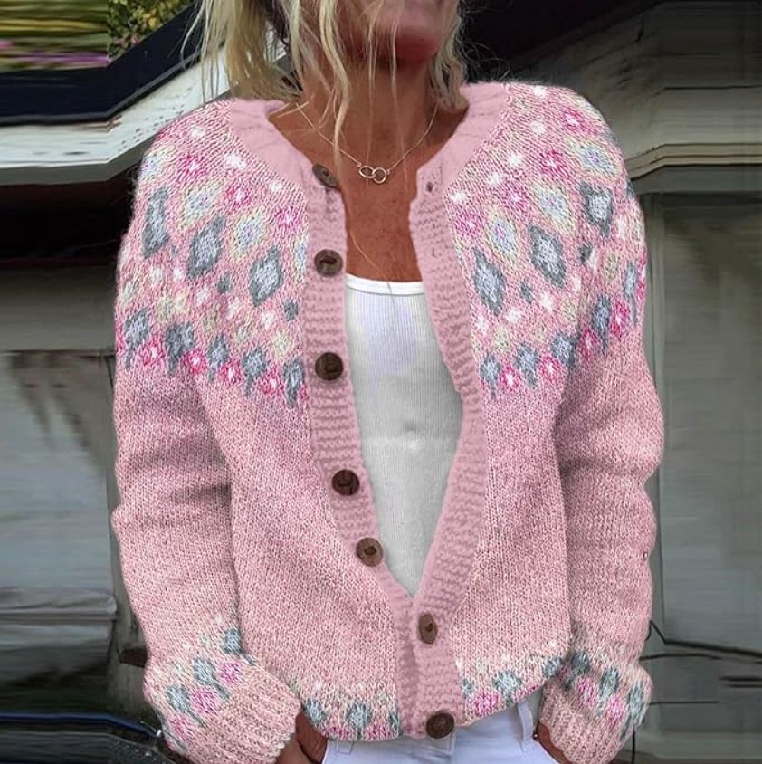 Milana Printed Loose Cardigan