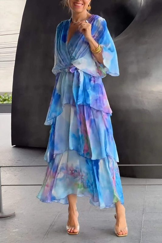 Amalia Elegant Bohemian Maxi Dress