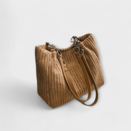 Sia Soft Cord Shoulder Bag