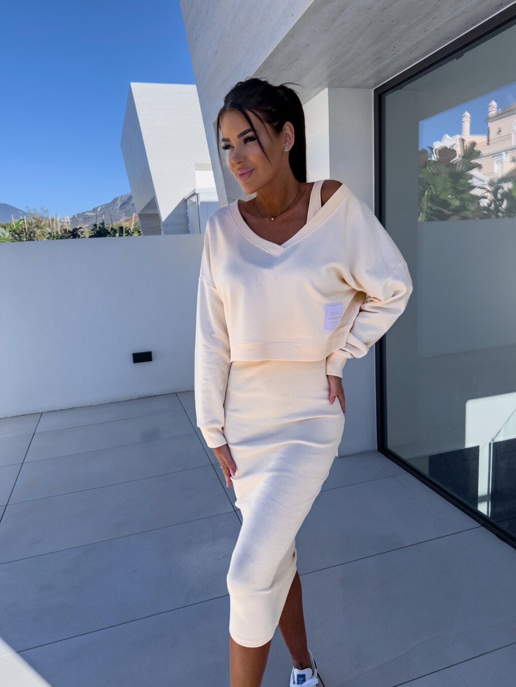 Olivia Comfort Sweatshirt and Dress