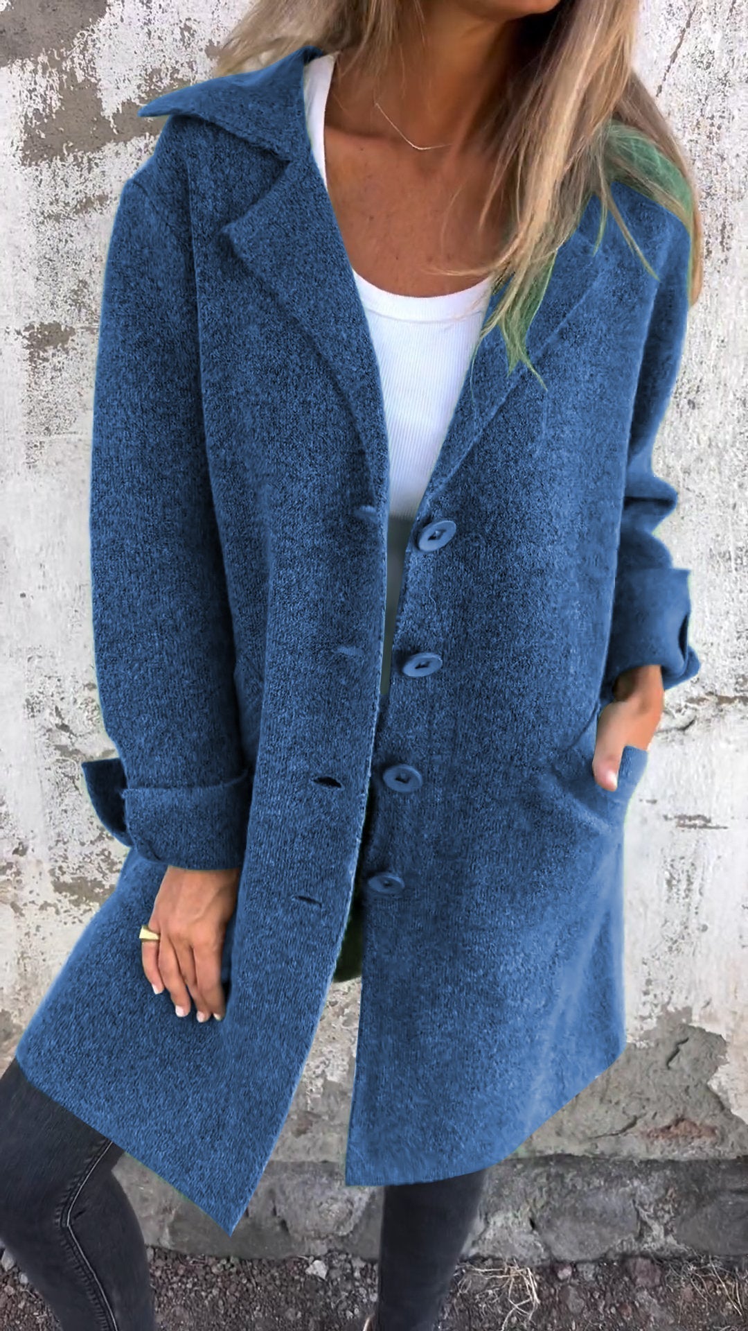 Brianna Long Knit Coat