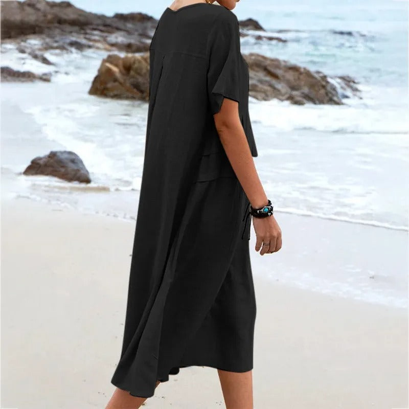 Hannah Chic Cotton Sundress