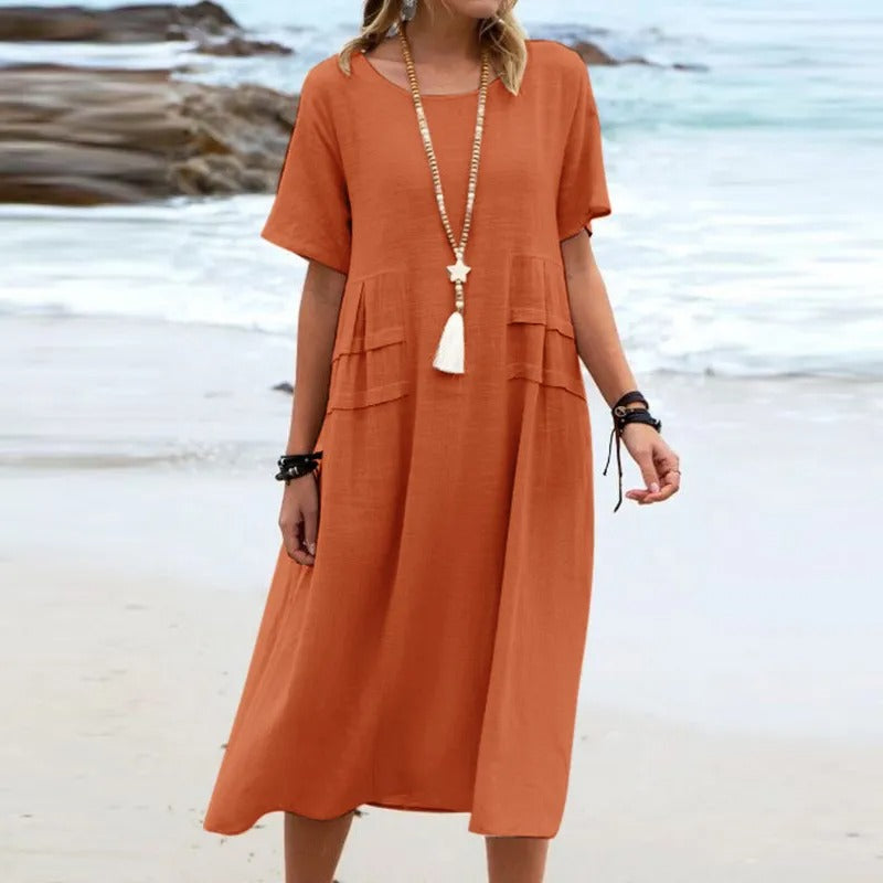 Hannah Chic Cotton Sundress