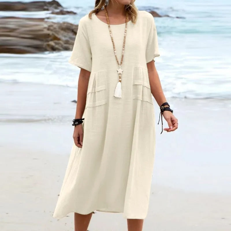 Hannah Chic Cotton Sundress