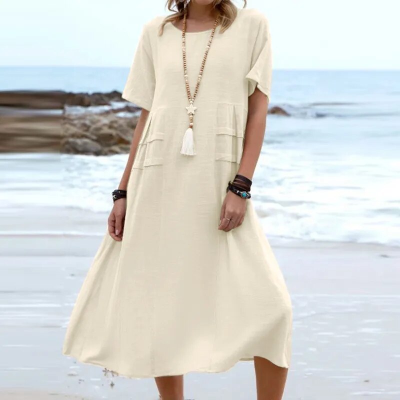 Hannah Chic Cotton Sundress