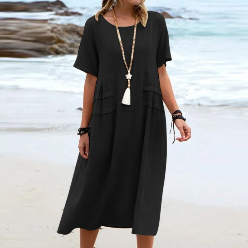 Hannah Chic Cotton Sundress