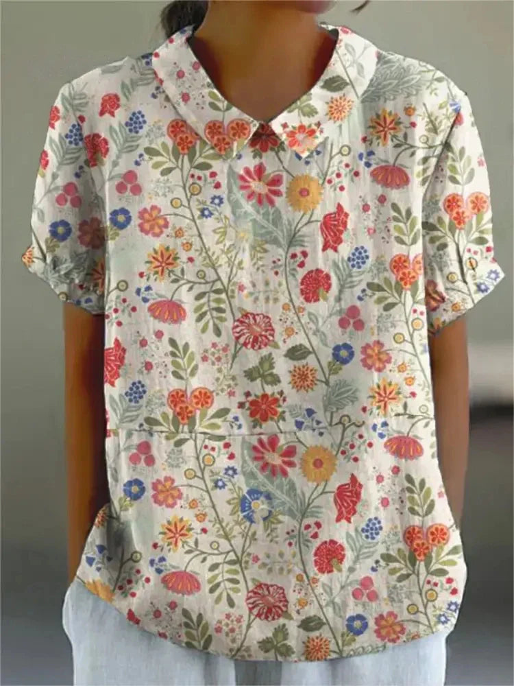 Lily Floral Print Shirt