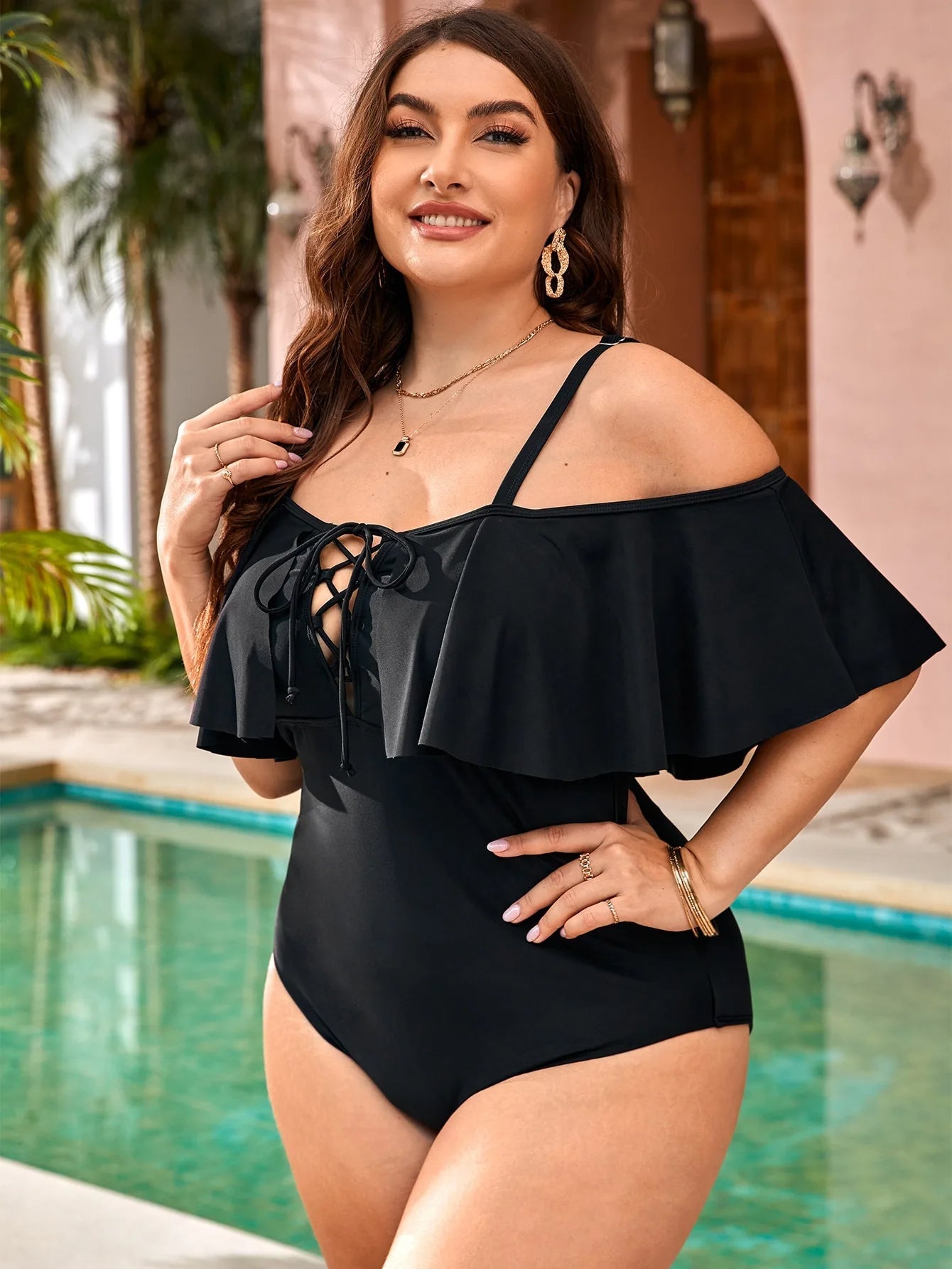 Amanda Plus Size Swimsuit | Stylish & Flattering