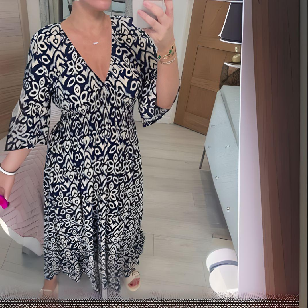 Lila Chic Bohemian Dress