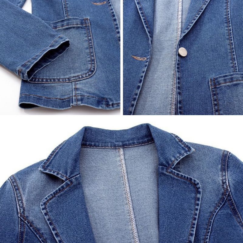 Mellie Classic Denim Blazer
