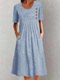 Matilda Striped Summer Dress