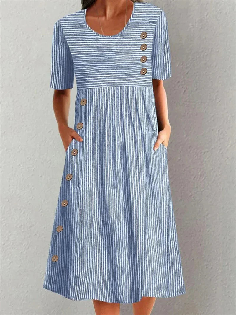 Matilda Striped Summer Dress