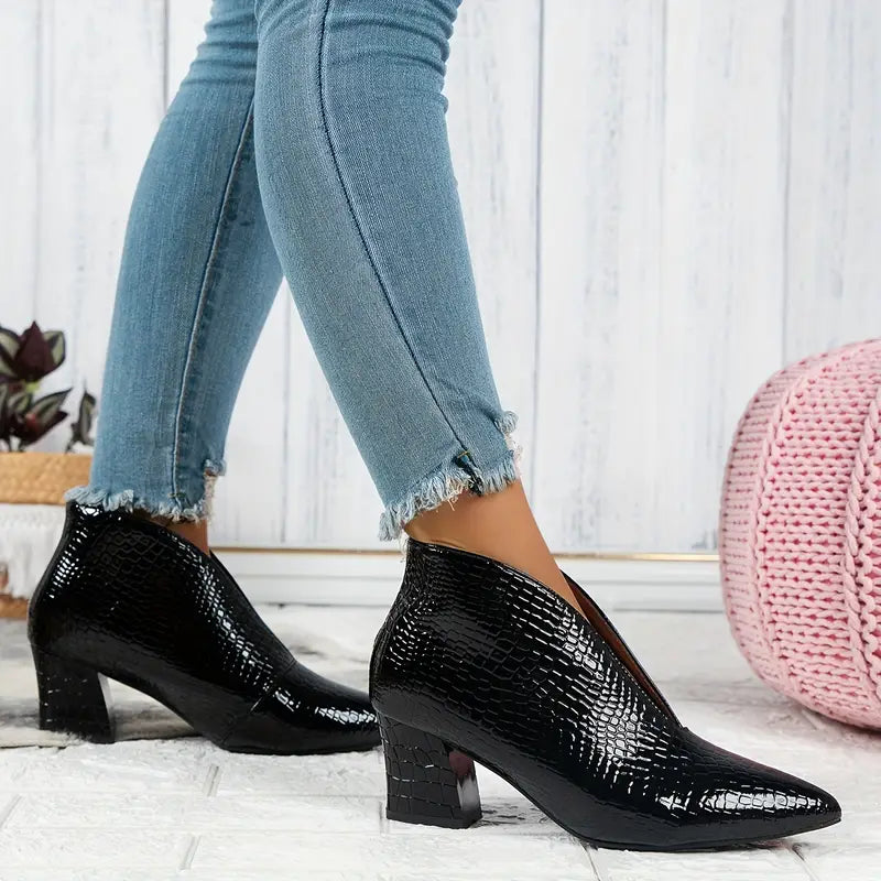Iris Women's Pointed-Heeled Boots