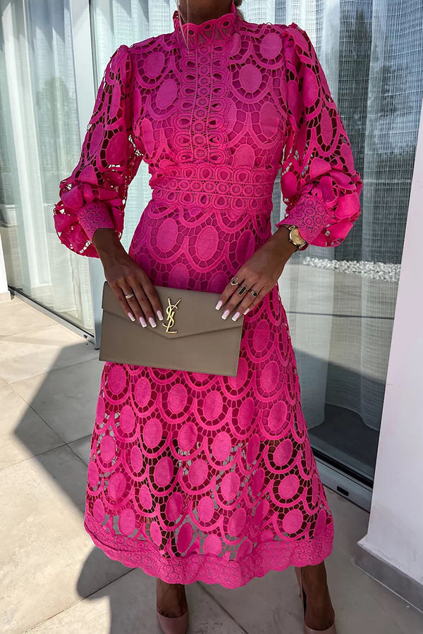 Kathryn Elegant Long Sleeve Maxi Dress