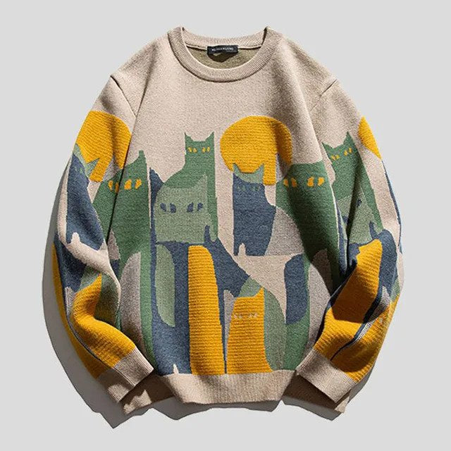 Kitty Unisex Cat Sweater