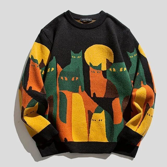 Kitty Unisex Cat Sweater