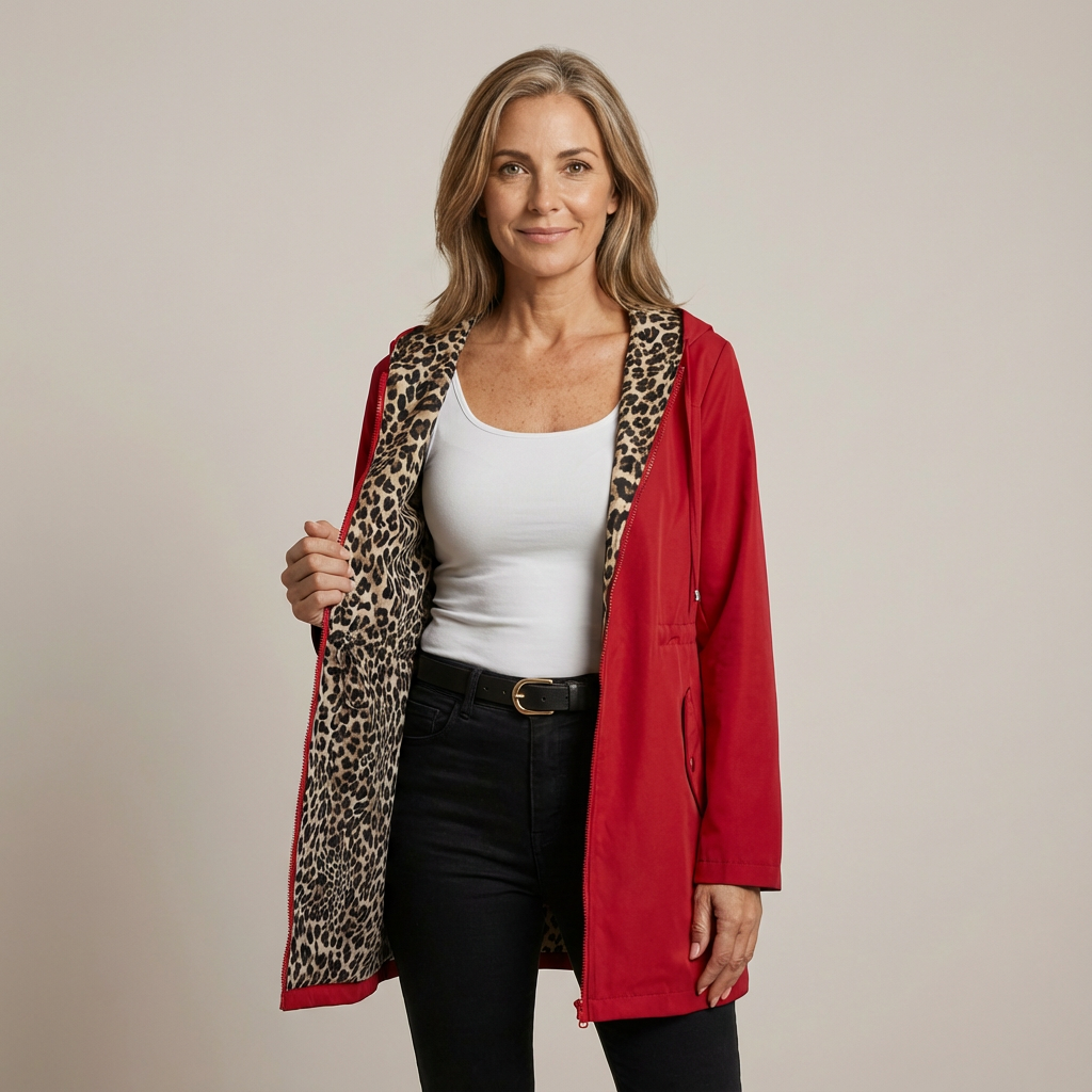 Tiffany Reversible Hooded Coat