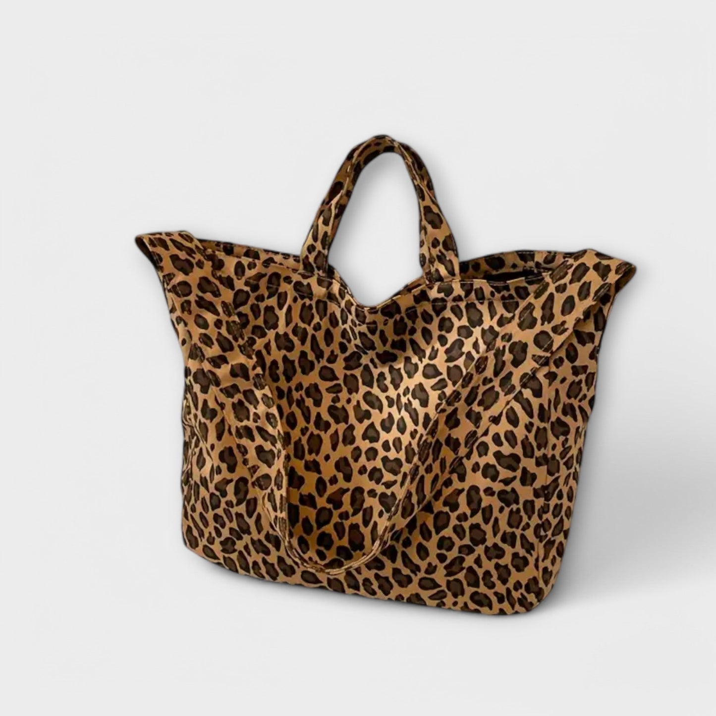 Collete Stylish Leopard Print Tote