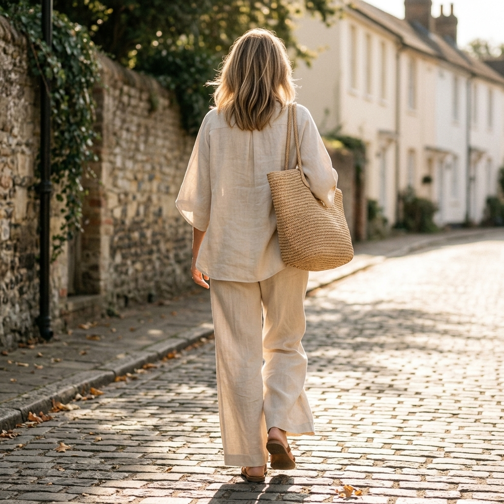 Calliope Cotton Linen Casual Set