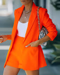 Helene Set with blazer and shorts