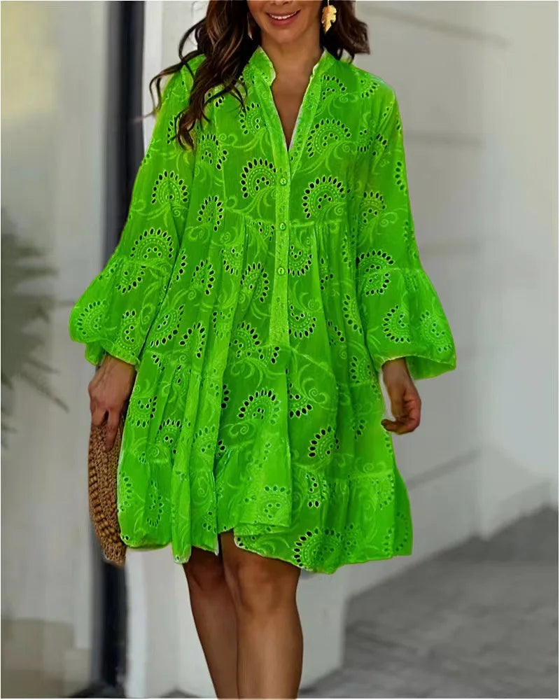 Ginnifer Boho Lace Dress