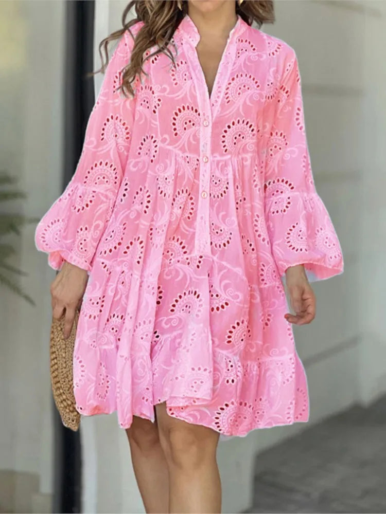 Ginnifer Boho Lace Dress