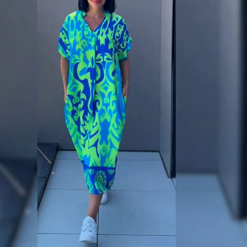 Olivia Elegant Floral Dress