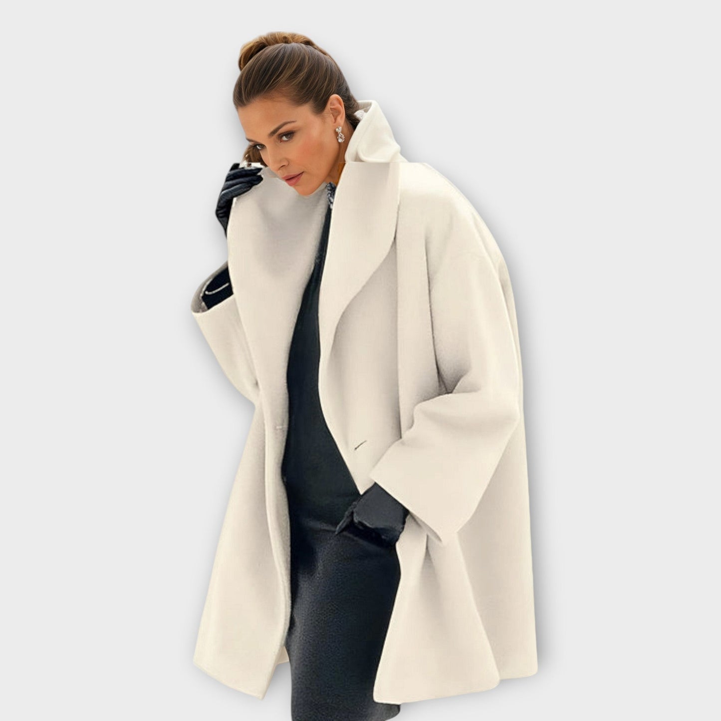 Liza Premium Windproof Wool Coat
