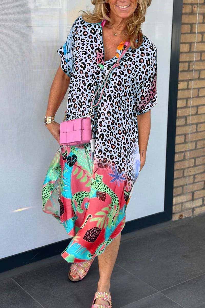 Freddie Chic Leopard Print Dress