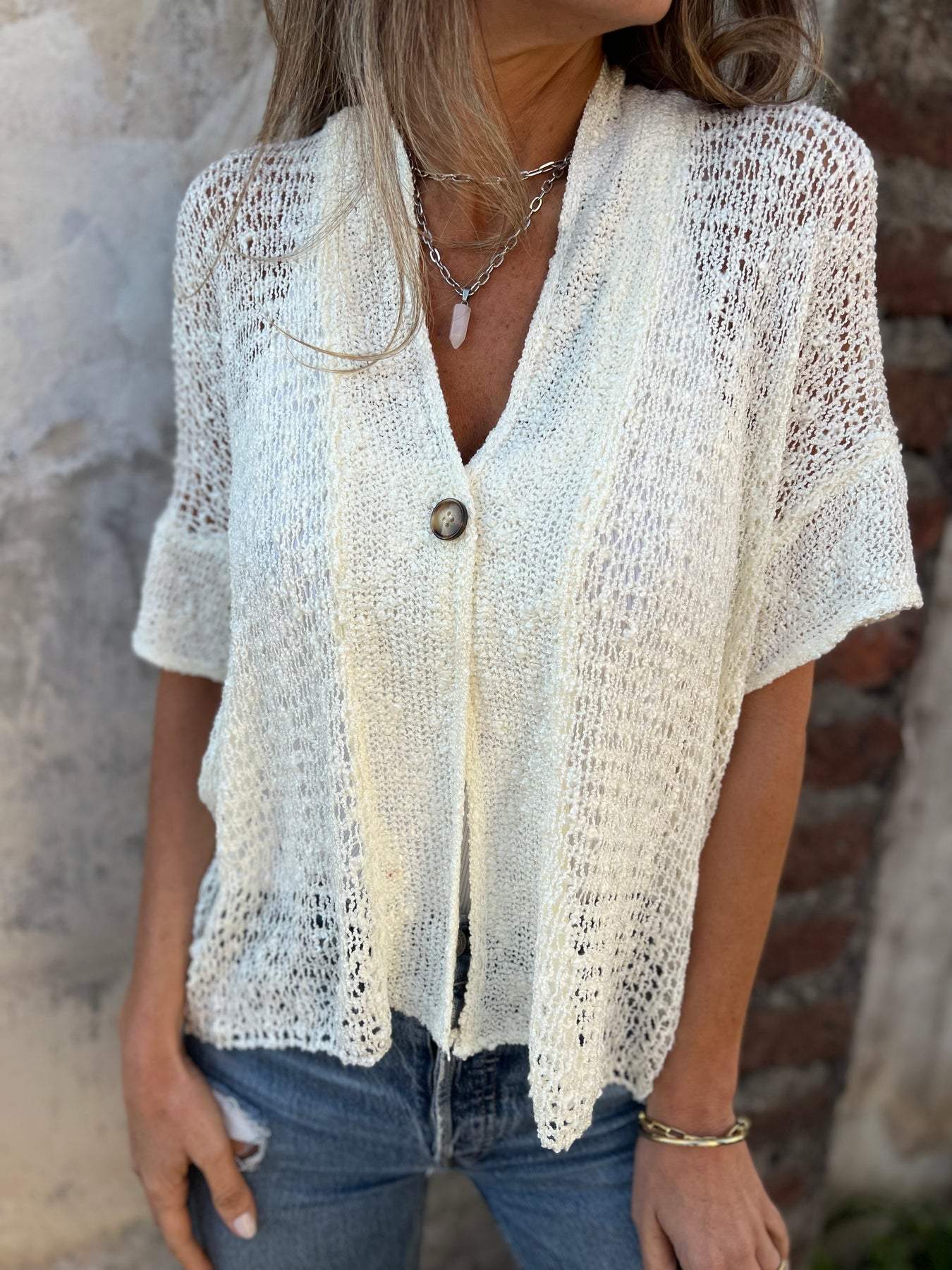 Elara Elegant Textured Top