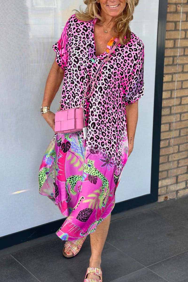 Freddie Chic Leopard Print Dress