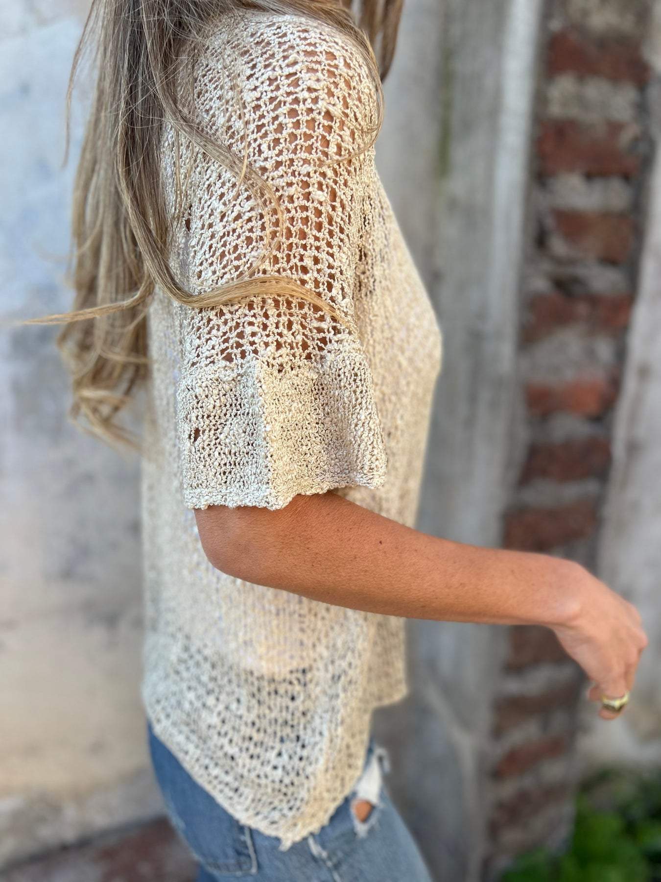 Elara Elegant Textured Top