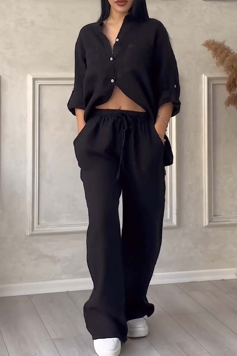 Michaela Two-piece set in linen
