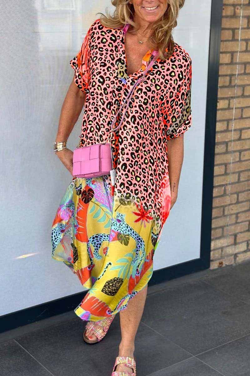Freddie Chic Leopard Print Dress