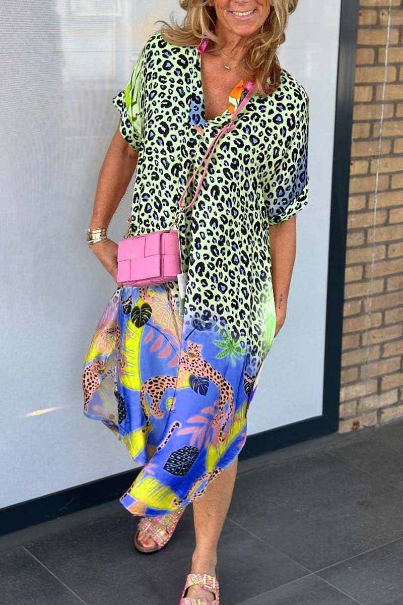Freddie Chic Leopard Print Dress
