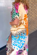 Freddie Chic Leopard Print Dress