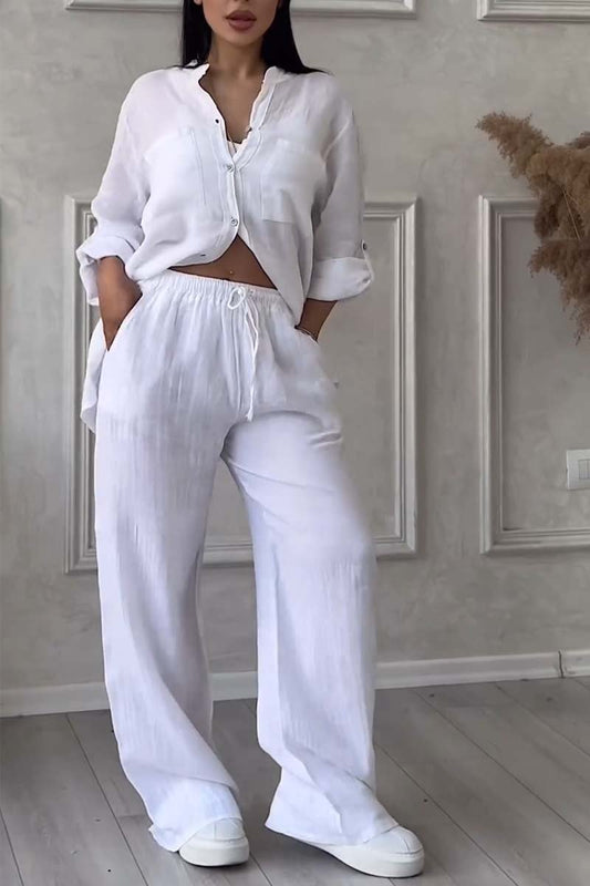 Michaela Two-piece set in linen