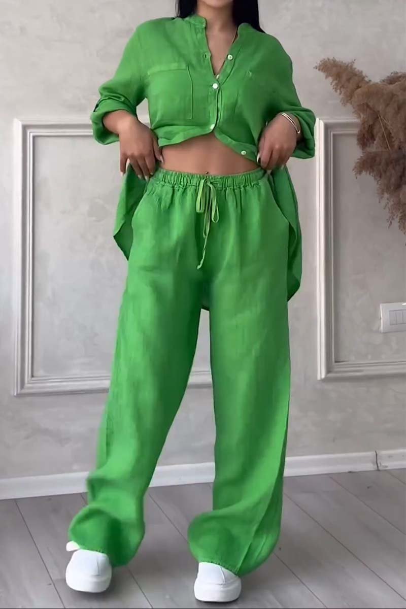 Michaela Two-piece set in linen