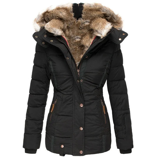 Suzie Warm Fur-Lined Winter Coat