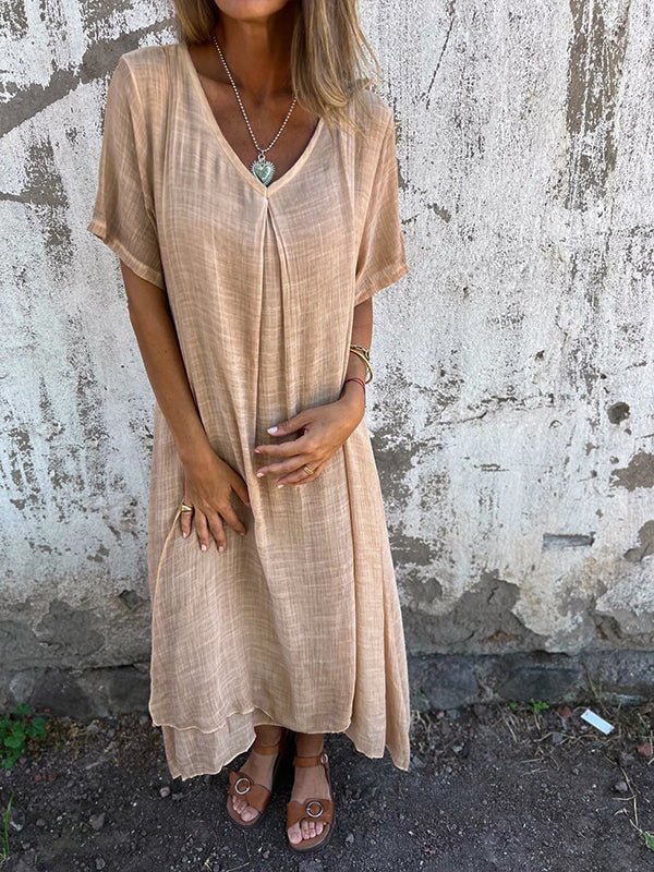 Enola Chic V-Neck Dress