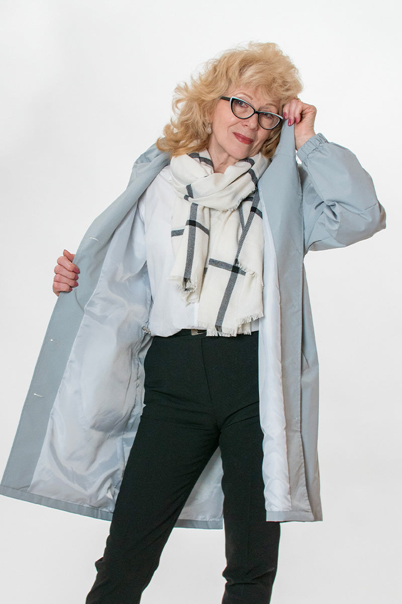 Rachel Water-Resistant Oversized Hooded Windbreaker