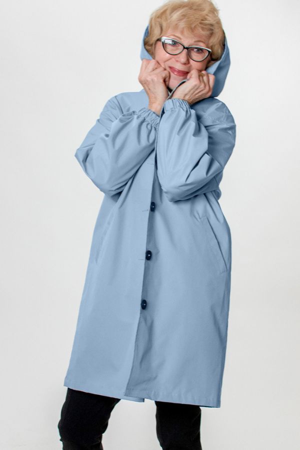 Rachel Water-Resistant Oversized Hooded Windbreaker