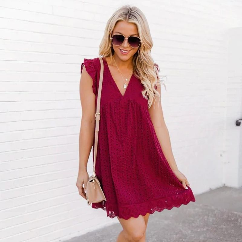 Amalia 2-in-1 Dress with built in shorts