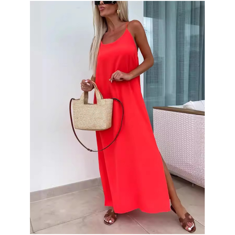Phoebe Backless Bohemian Beach Dress