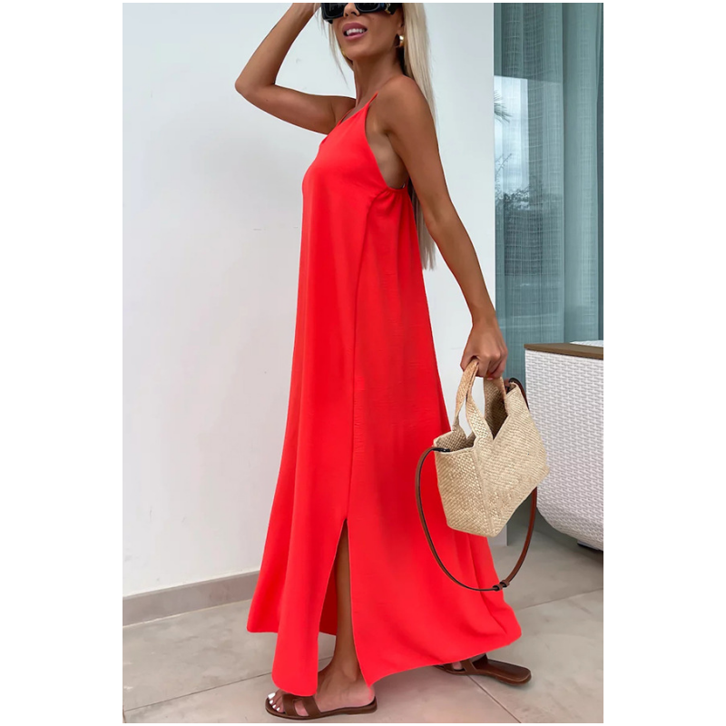 Phoebe Backless Bohemian Beach Dress