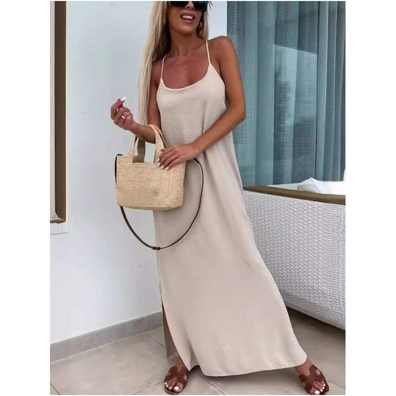 Phoebe Backless Bohemian Beach Dress