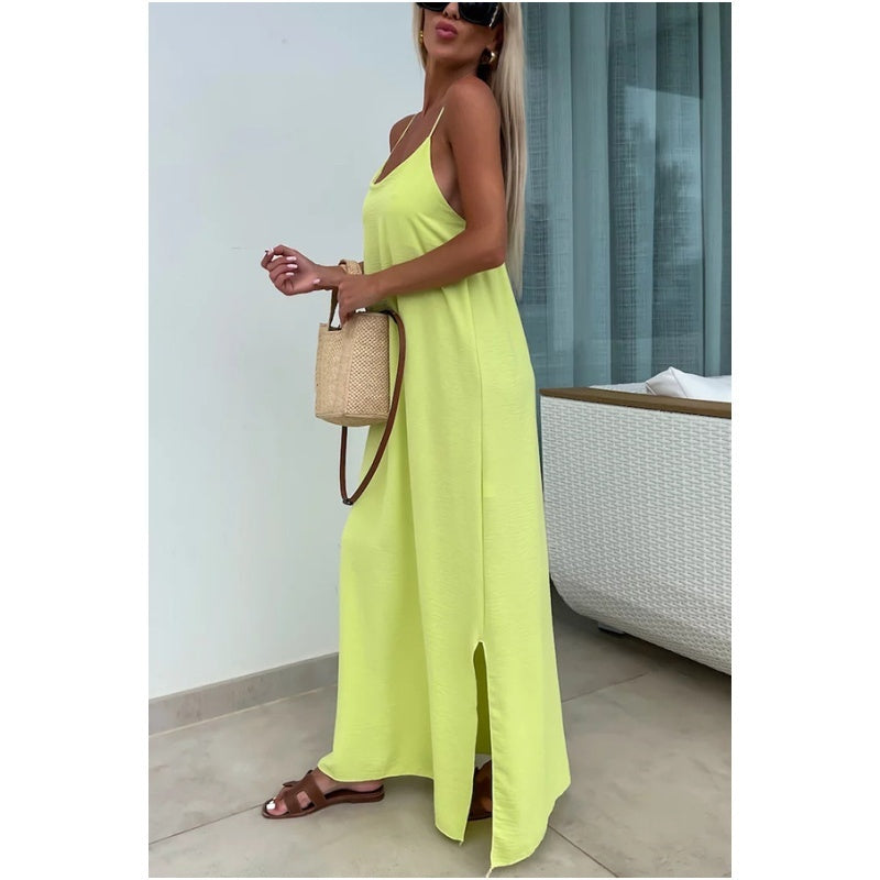 Phoebe Backless Bohemian Beach Dress
