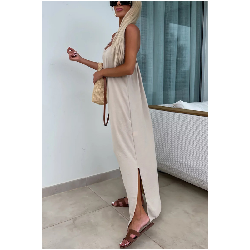 Phoebe Backless Bohemian Beach Dress